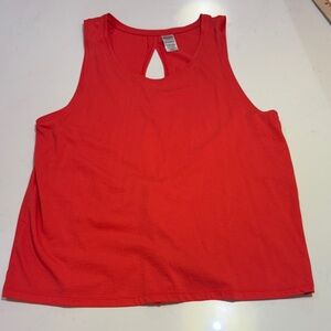 Vibrant Red Women's Tank Top